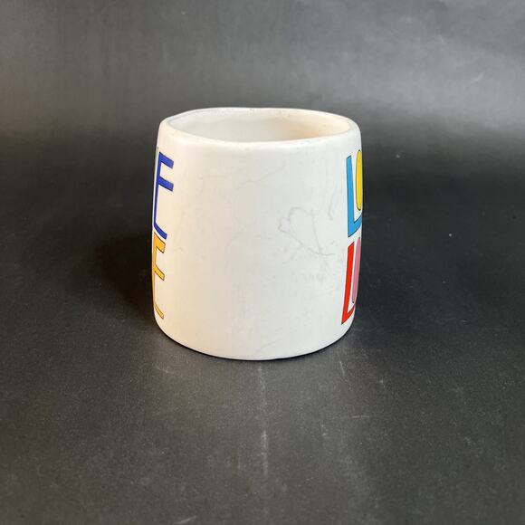 Queer Eye Love Is Love Mug – White Ceramic Cup with Rainbow Text, Pride Gift - Picture 4 of 6